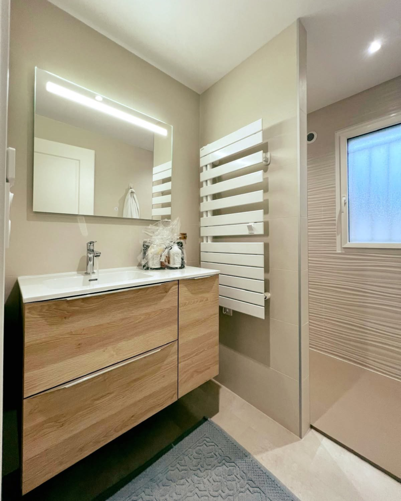 Installation salle de bains